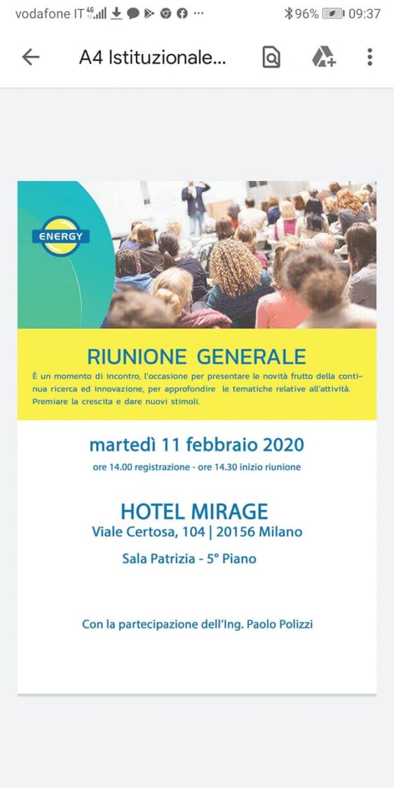 convegno Milano 11 febbraio 2020